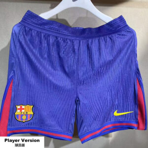 25-26 BAR Home Player Version Shorts Pants (High Quality)(球员短裤)