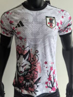 25-26 Japan White Special Edition Player Version Soccer Jersey (狐狸)