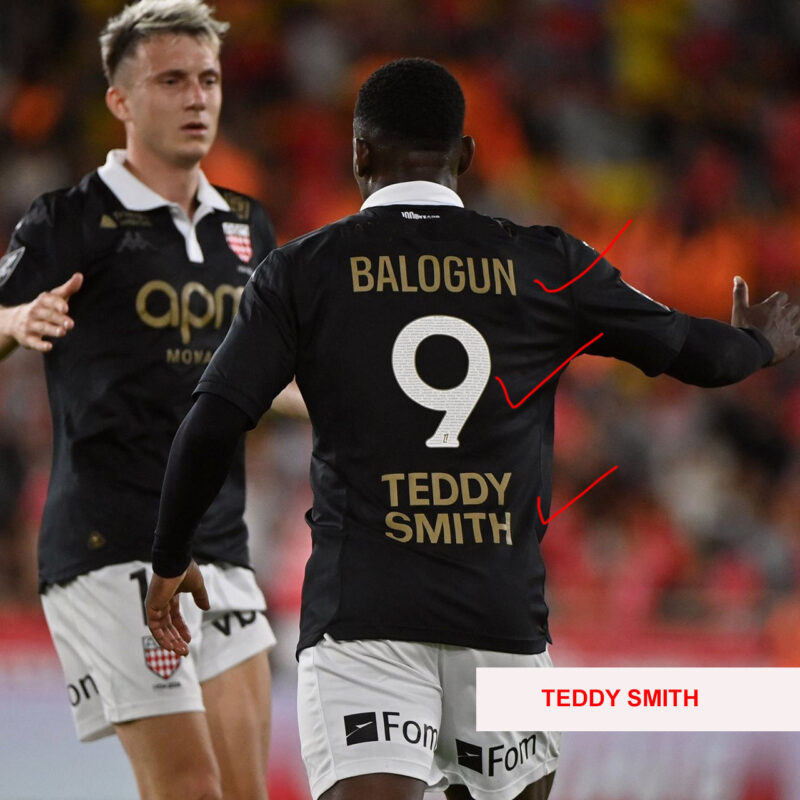 24-25 Monaco Black 100th Anniversary Fans Soccer Jersey - Image 4