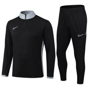 2025 NK Black Half Pull Tracksuit #08 (半拉链)