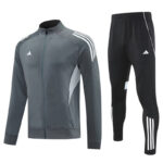 2025 AD Grey Jacket Tracksuit #2319