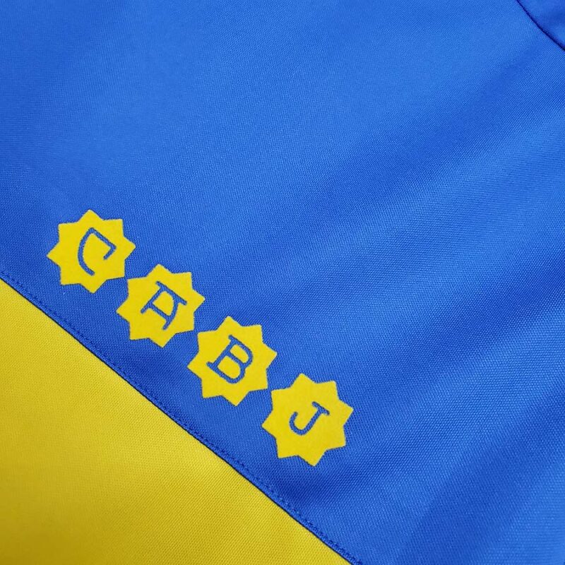 1981 Boca Juniors Home Retro Soccer Jersey - Image 6