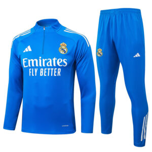 25-26 RMA Lake blue Half Pull Tracksuit #B2570(半拉链)