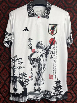 24-25 Japan White Special Edition Fans Training Shirts (金木研)