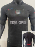24-25 BAR Away Limited Edition Player Version Soccer Jersey (Print Cactus Jack)灰