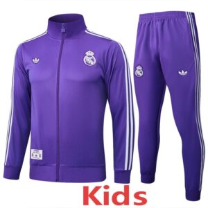 25-26 RMA Purple Kids Jacket Tracksuit #E2505(童装)