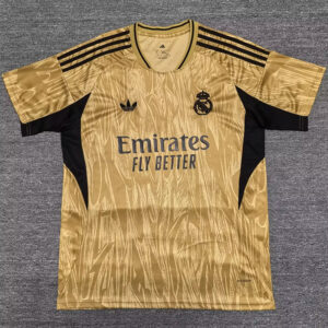 25-26 RMA Gold Special Edition Fans Training Shirts (三叶草)