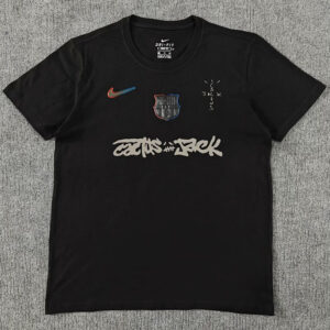 25-26 BAR Black High Quality Casual T-Shirt #圆领黑标