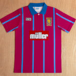 1993-1995 Aston Villa Home Retro Soccer Jersey