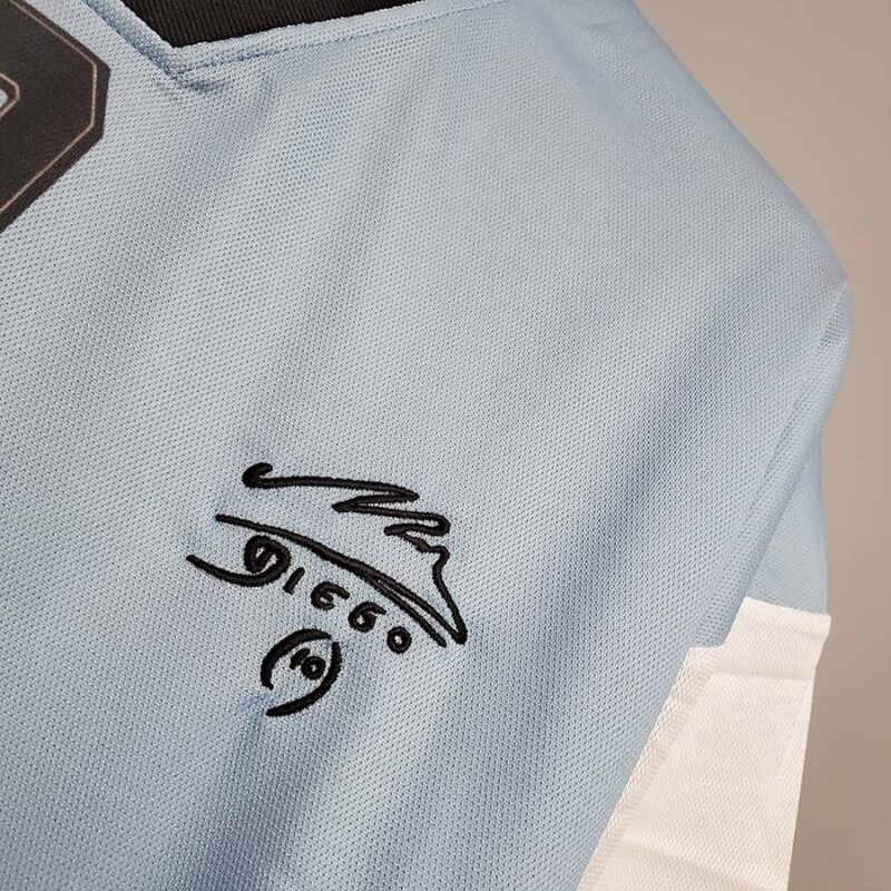 2001 Argentina MARADONA 10# Commemorative Edition Retro Soccer Jersey - Image 9