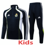 25-26 RMA Royal blue Kids Half Pull Tracksuit #E2571(童装)(半拉链)