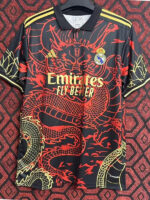 24-25 RMA Red Black Special Edition Training Shirts (黑红龙纹)
