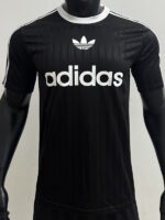 2025 AD Casual Black Player Version Training shirts (三叶草)