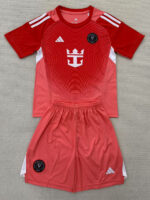 25-26 Inter Miami Orange GoalKeeper Kids Soccer Jersey