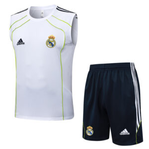 25-26 RMA White Tank top and shorts suit #D2588