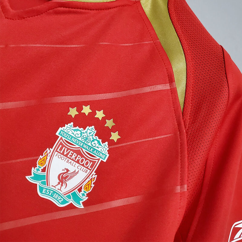 2005-2006 LIV Home Retro Soccer Jersey - Image 6