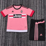 2015-2016 JUV Away Kids Retro Soccer Jersey