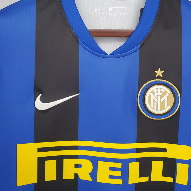 2008-2009 INT Home Retro Soccer Jersey - Image 10