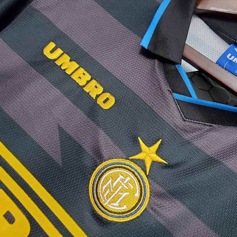 1997-1998 INT Away Retro Soccer Jersey - Image 6