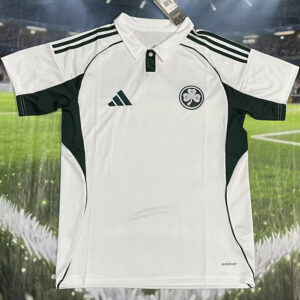 25-26 Panathinaikos White Fans Soccer Jersey