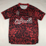 25-26 Palestina FC Red Black Training shirts (阿拉伯文)