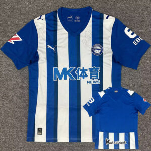 25-26 Alaves Home Fans Soccer Jersey