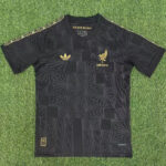 25-26 Mexico Black Training Shirts