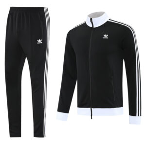 2025 AD Black Jacket Tracksuit #AJ21