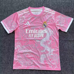 25-26 RMA Pink Special Edition Fans Training Shirts (圆领粉龙)