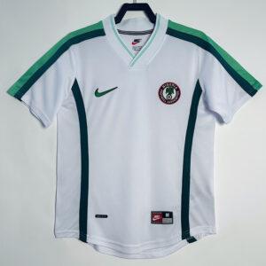 1998 Nigeria Away Retro Soccer Jersey