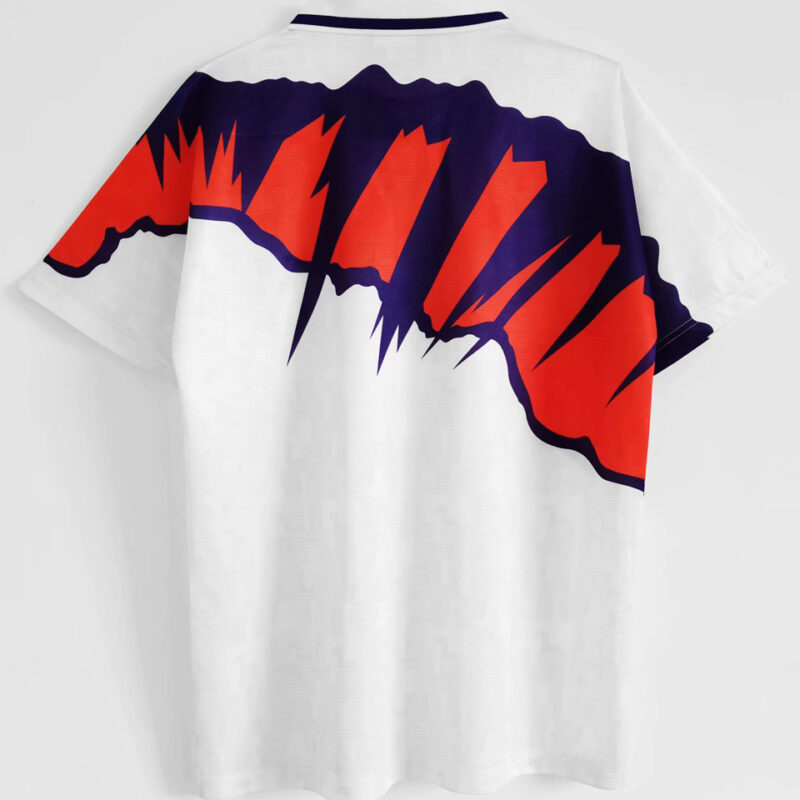 1991-1993 Scotland White Retro Soccer Jersey - Image 2