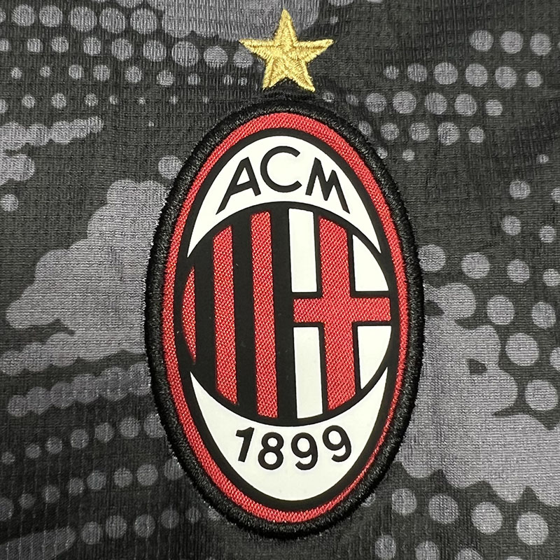 24-25 ACM Black GoalKeeper Fans Soccer Jersey - Image 8