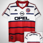 1998-2000 Bayern Away Retro Soccer Jersey