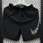 D661 NK Black Casual Short Pants