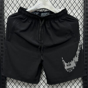 D661 NK Black Casual Short Pants