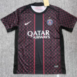 25-26 PSG Brown Red Special Edition Training shirts