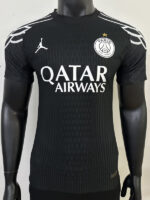 24-25 PSG Black Player Version Training shirts (前带星)