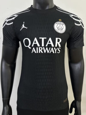 24-25 PSG Black Player Version Training shirts (前带星)