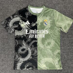 25-26 RMA Green Black Special Edition Fans Training Shirts (龙纹)