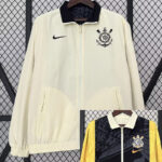 24-25 Corinthians khaki & Black Double Sided Windbreaker (双面风衣)