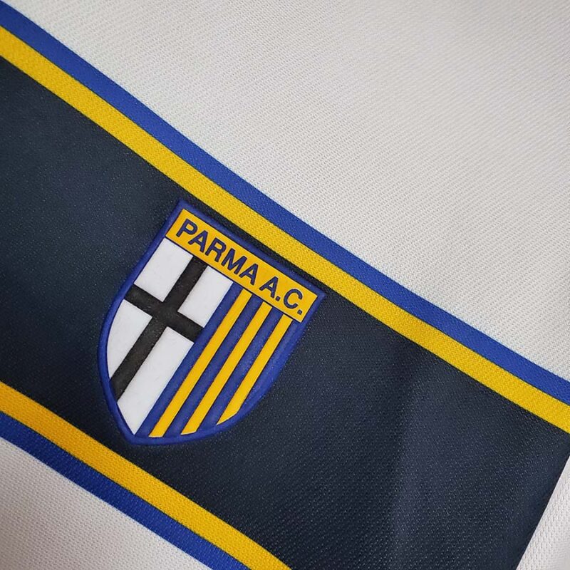 2002-2003 Parma Away Retro Soccer Jersey - Image 6