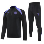 25-26 BAR Black Half Pull Tracksuit (半拉链)