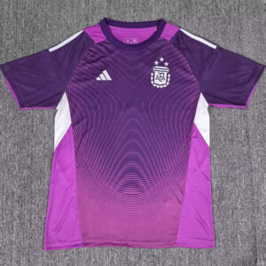 25-26 Argentina Purple Goalkeeper Soccer Jersey