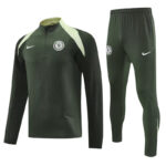 25-26 CHE Army green Half Pull Tracksuit (半拉链)