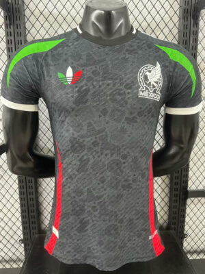 25-26 Mexico Black Player Version Training Shirts (三色叶)