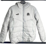 24-25 Marseille White Hooded Cotton Coat #棉衣