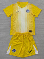 25-26 CHE Yellow Goalkeeper Kids Soccer Jersey