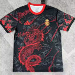 25-26 RMA Black Special Edition Fans Training Shirts (红龙)