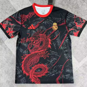 25-26 RMA Black Special Edition Fans Training Shirts (红龙)