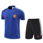 25-26 Man Utd Fancy blue Training Short Suit